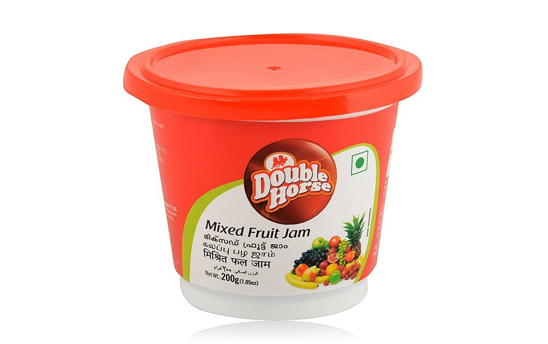 Double Horse Mixed Fruit Jam    Tub  200 grams